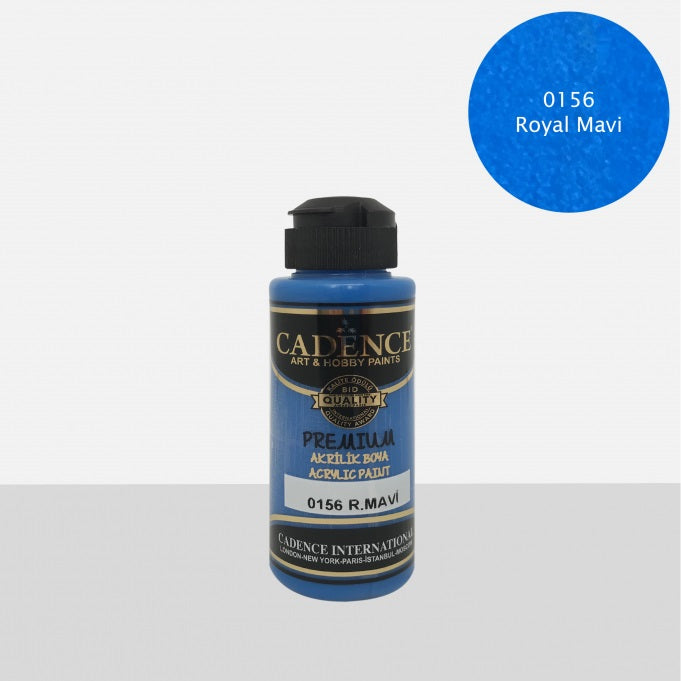 0156 R. Mavi - Premium Akrilik 120ml