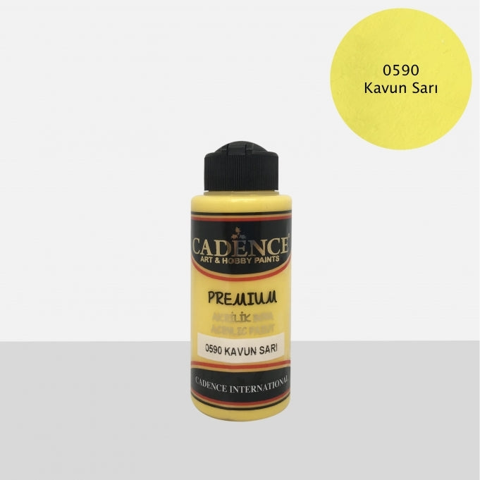 0590 Kavun Sarı - Premium Akrilik 120ml
