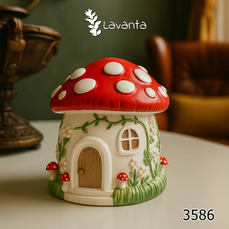 Mantar Ev Mum Kalıbı