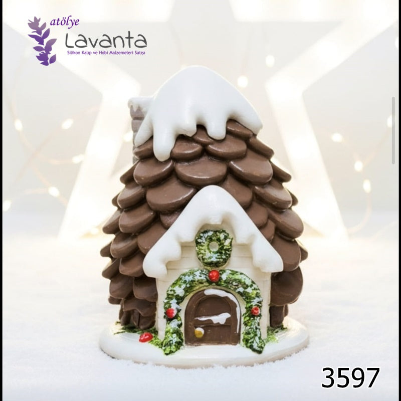 Kozalak Ev Mum Kalıbı