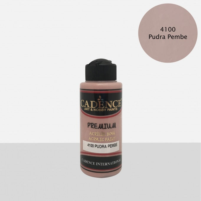 4100 Pudra Pembe - Premium Akrilik 120ml