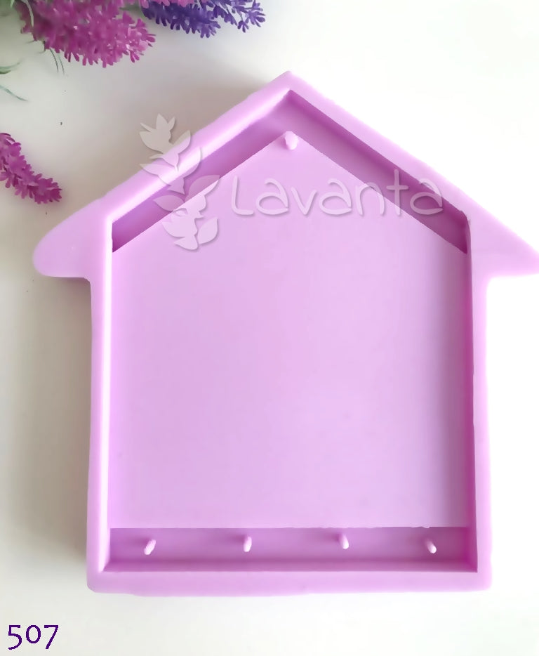 Ev Pano Anahtarlık Silikon Kalıbı