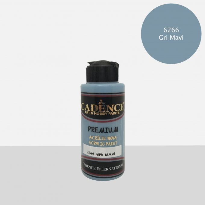 6266 Gri Mavi - Premium Akrilik 120ml