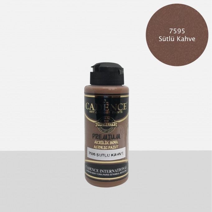 7595 Sütlü Kahve - Premium Akrilik 120ml
