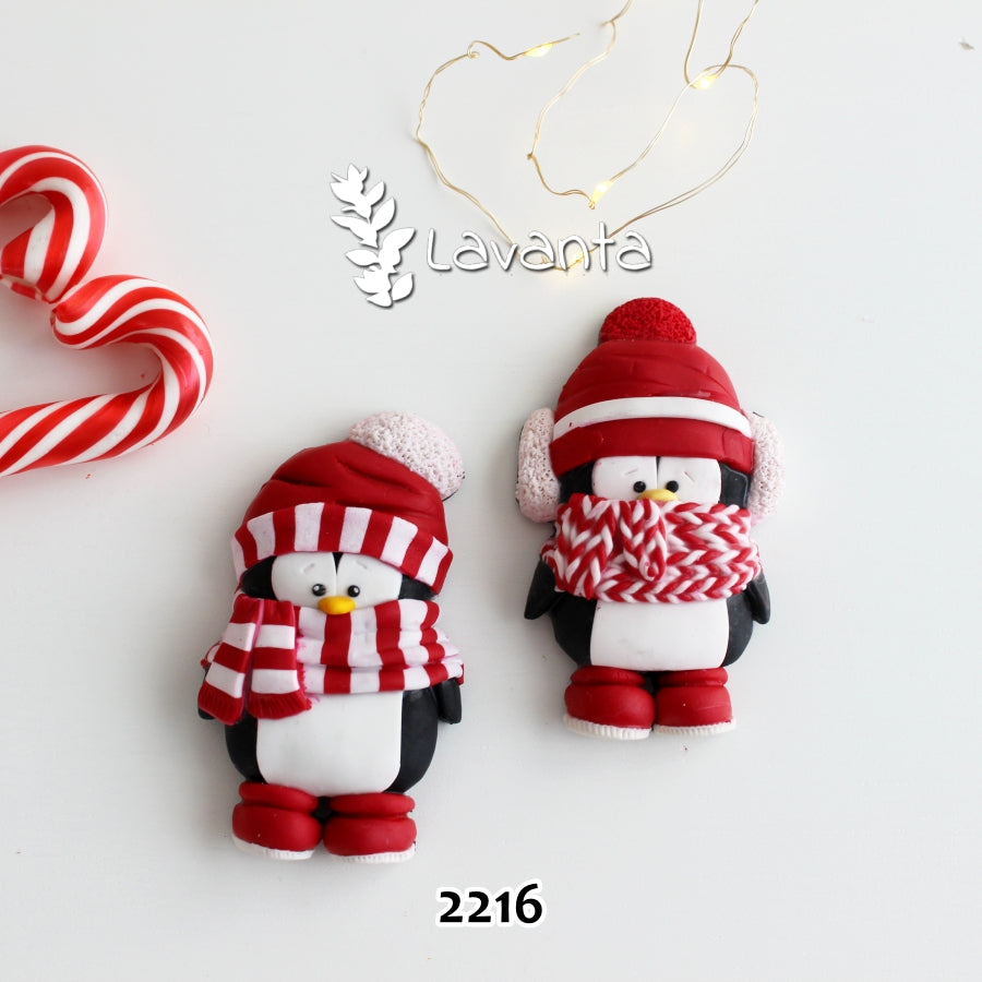 Atkılı Penguenler Silikon Kalıpları