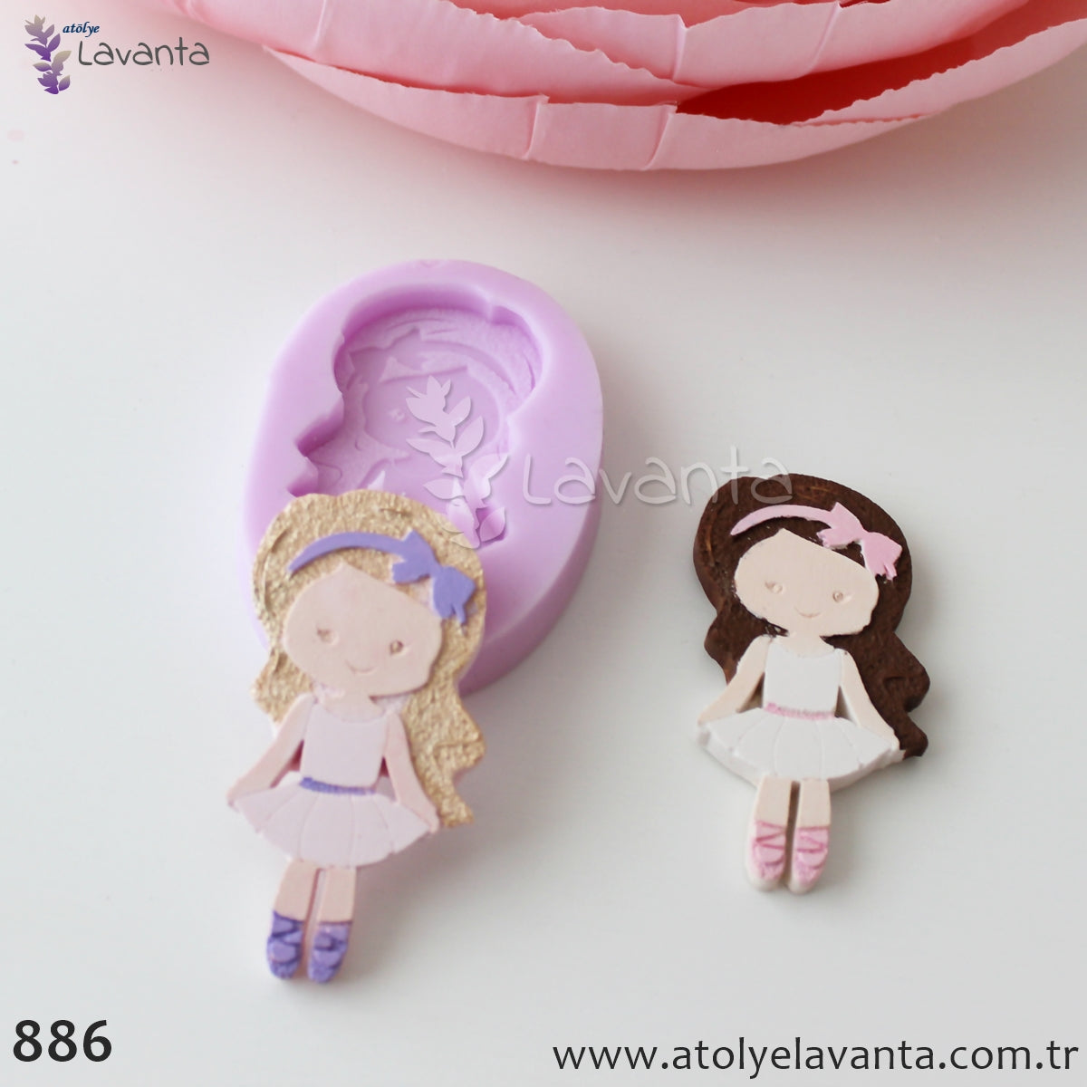 Balerin Kız Silikon Kalıbı