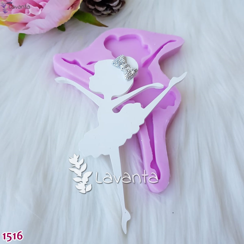 Balerin Kız Silikon Kalıbı