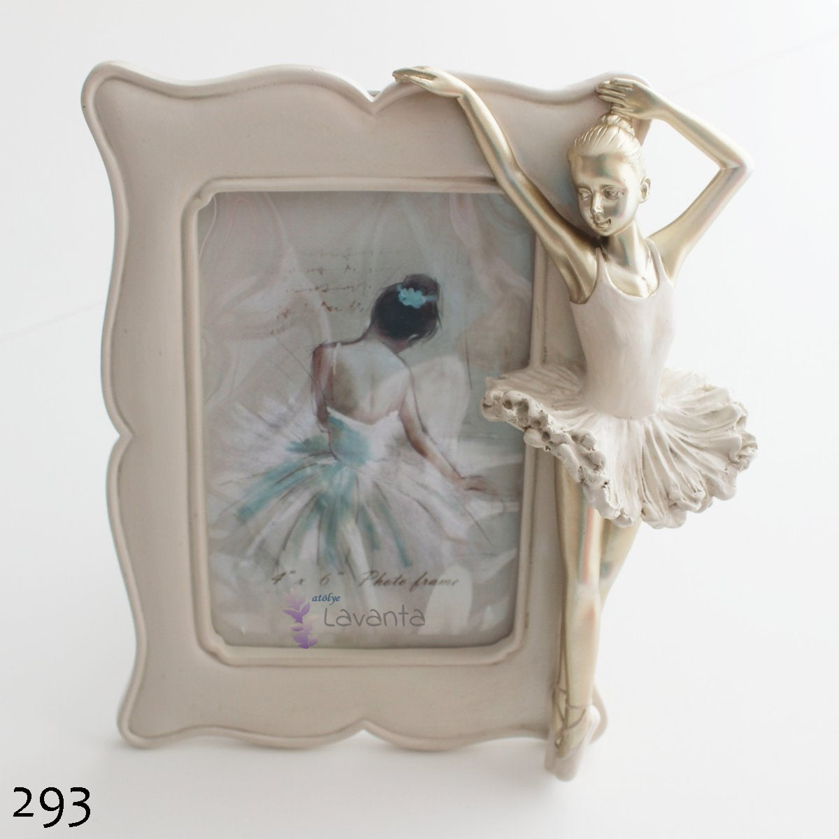 Balerin Çerçeve Kokulu Taş Silikon Kalıbı