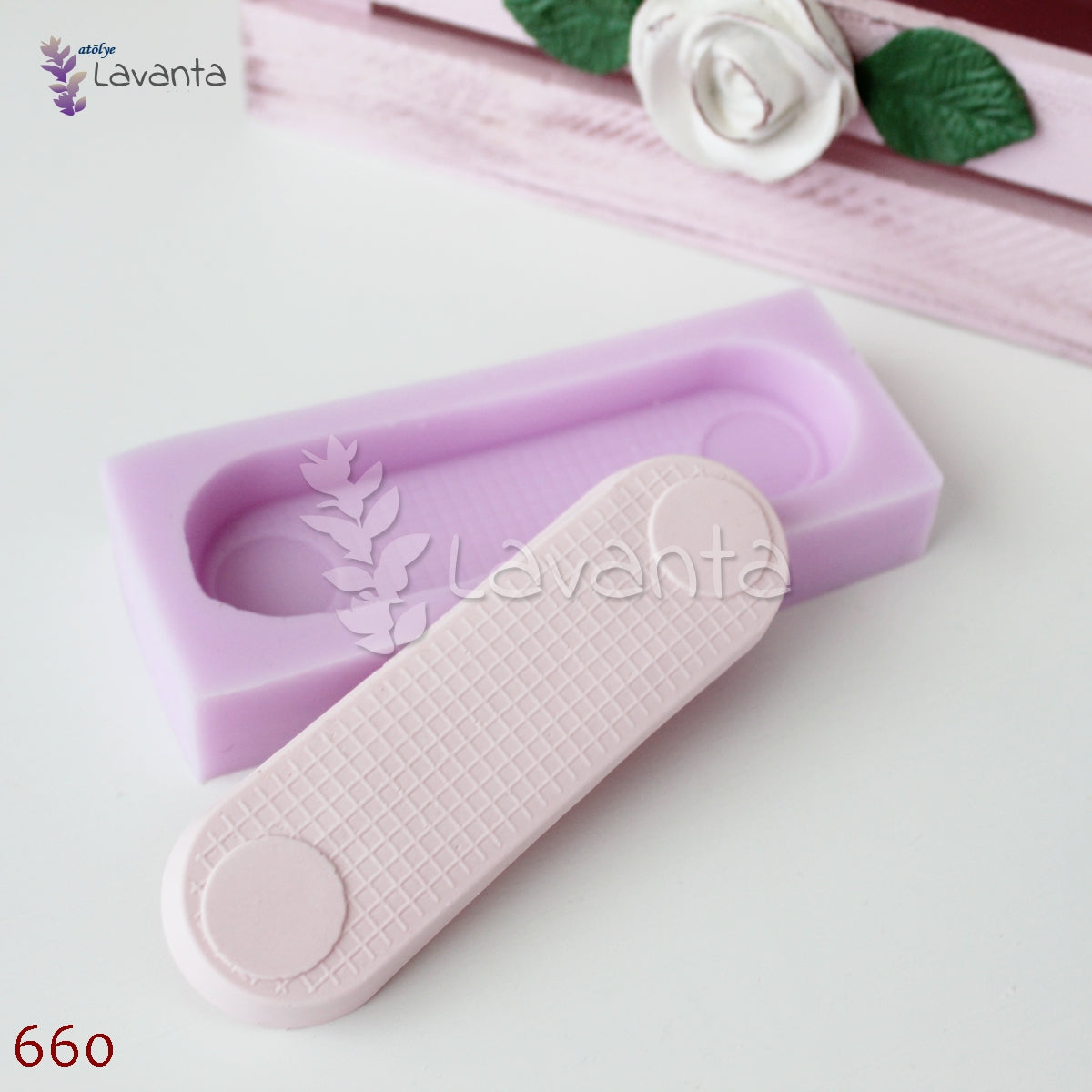 Bebeto İsimlik Tabanlık Silikon Kalıbı