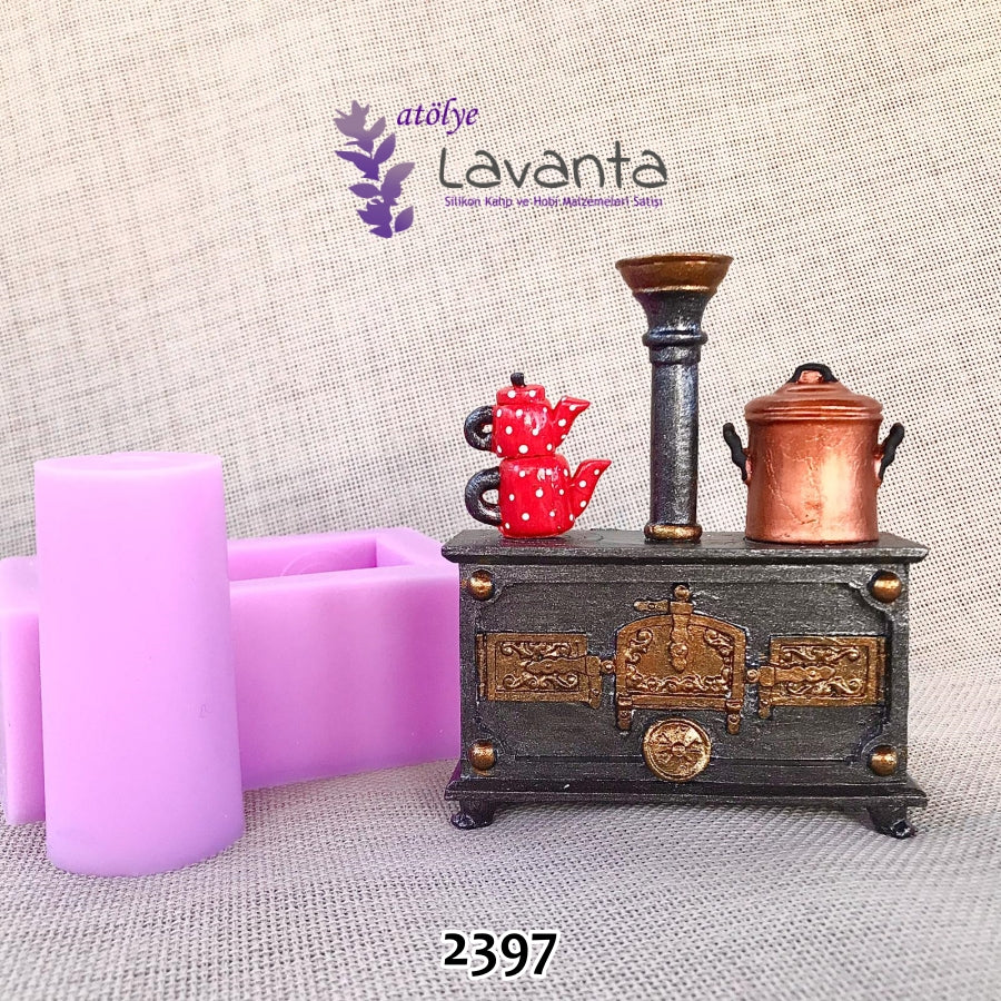Borulu Kuzine Soba Minyatür Kalıbı
