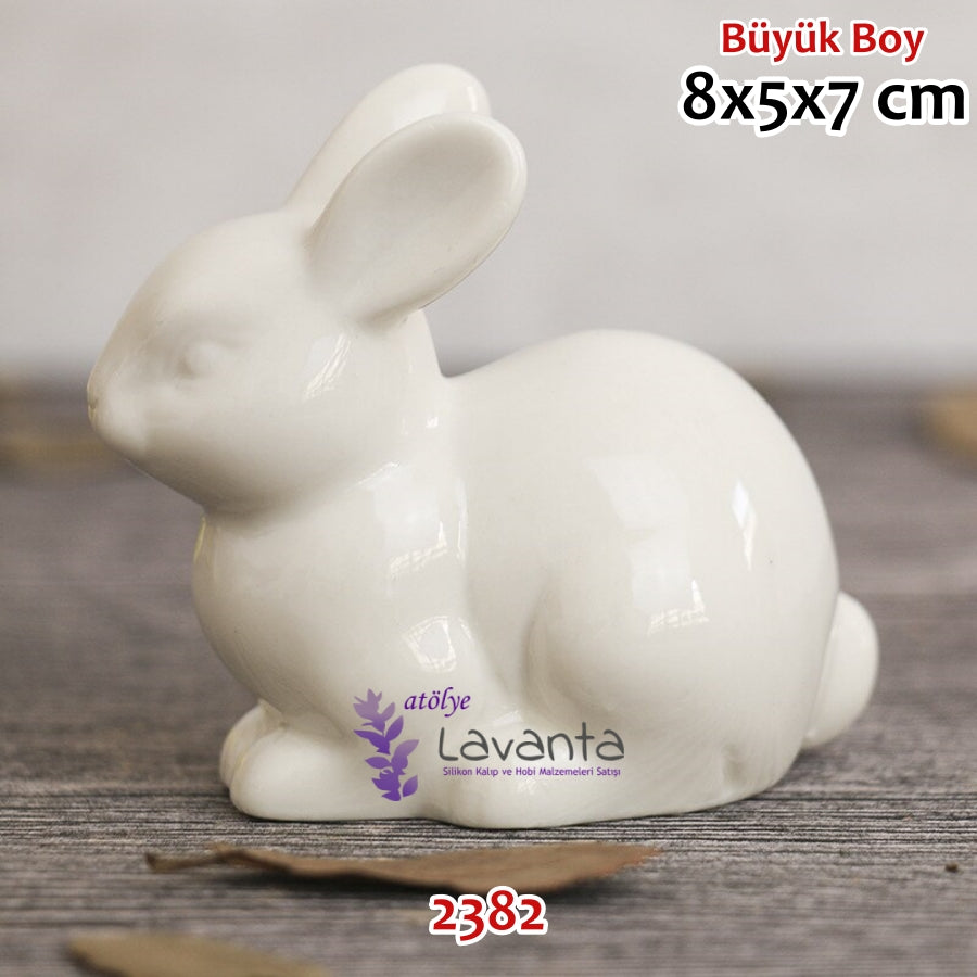 Büyük Boy Tavşan Biblo Kalıbı