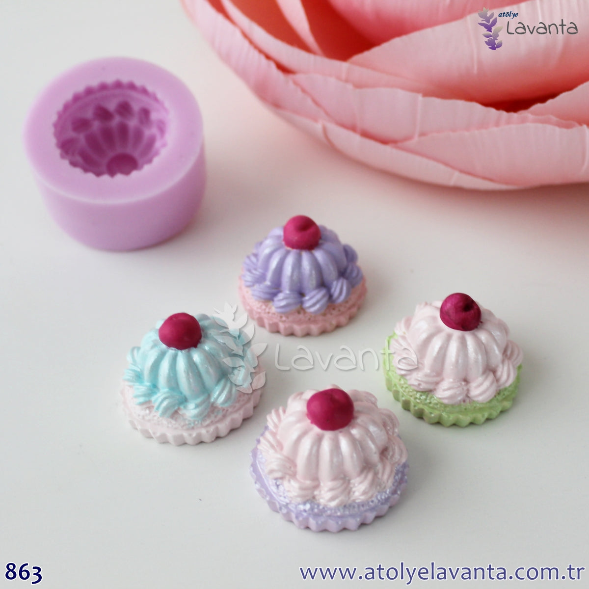 Cupcake Silikon Kalıbı