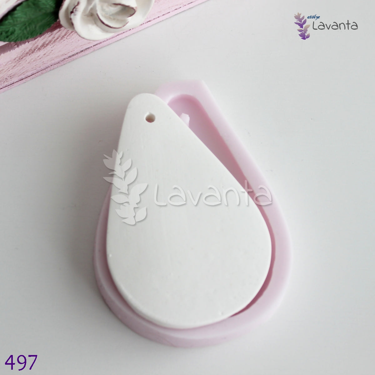 Damla Tabanlık Silikon Kalıbı