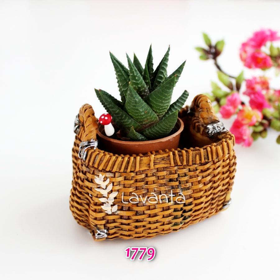 Dikdörtgen Sepet Saksı Silikon Kalıbı