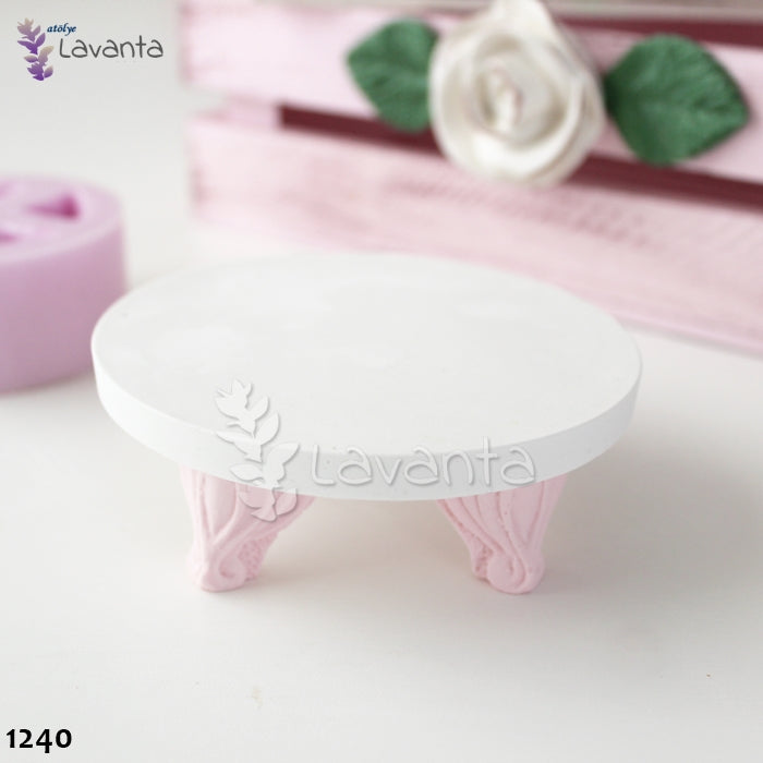 Dörtlü Tabanlık Ayaklığı Silikon Kalıbı