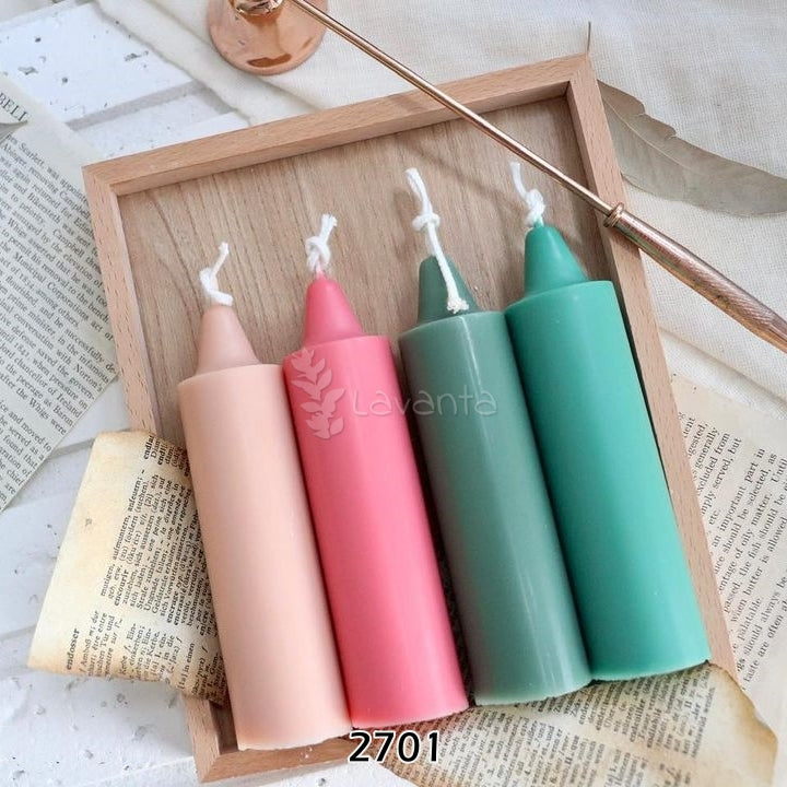 Düz Kalem Mum Kalıbı