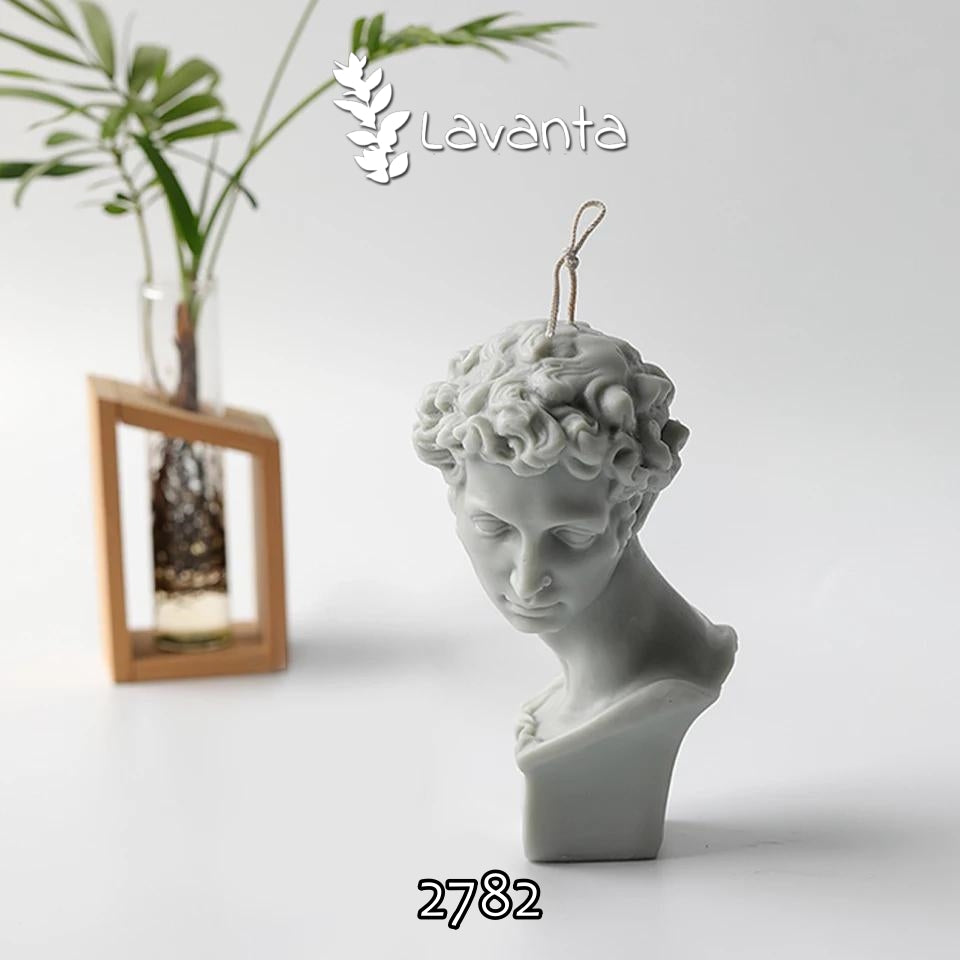 Erkek Büst Silikon Kalıbı