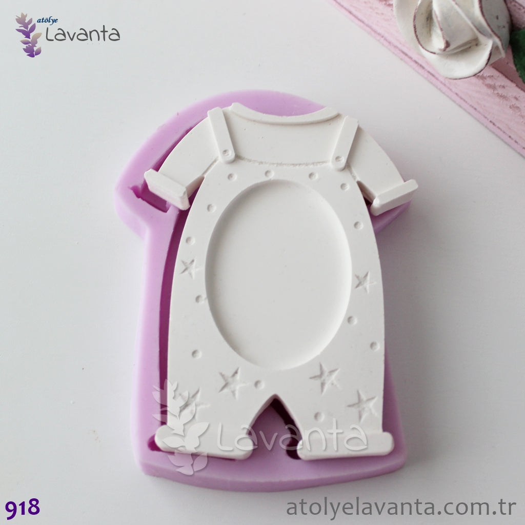 Erkek Tulum Çerçeve Silikon Kalıbı