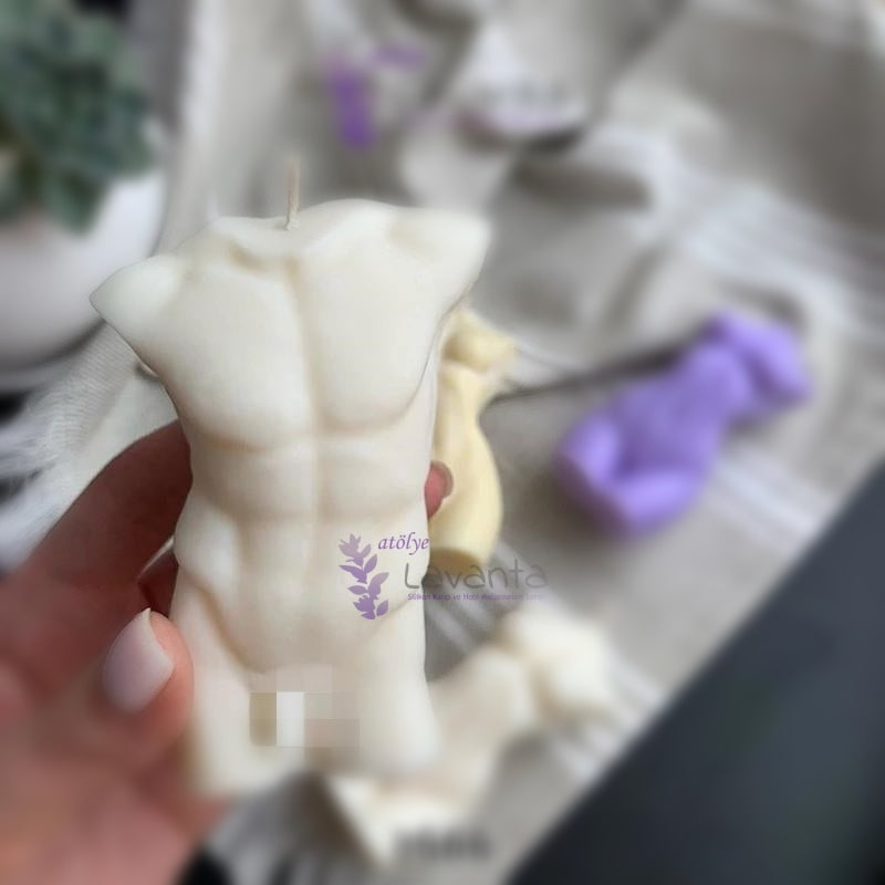 Erkek Vücut Mum Kalıbı