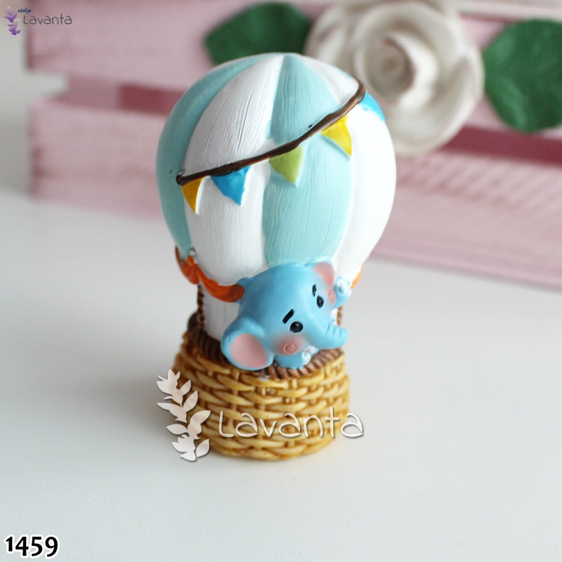 Üç Boyutlu Filli Uçan Balon Silikon Kalıbı