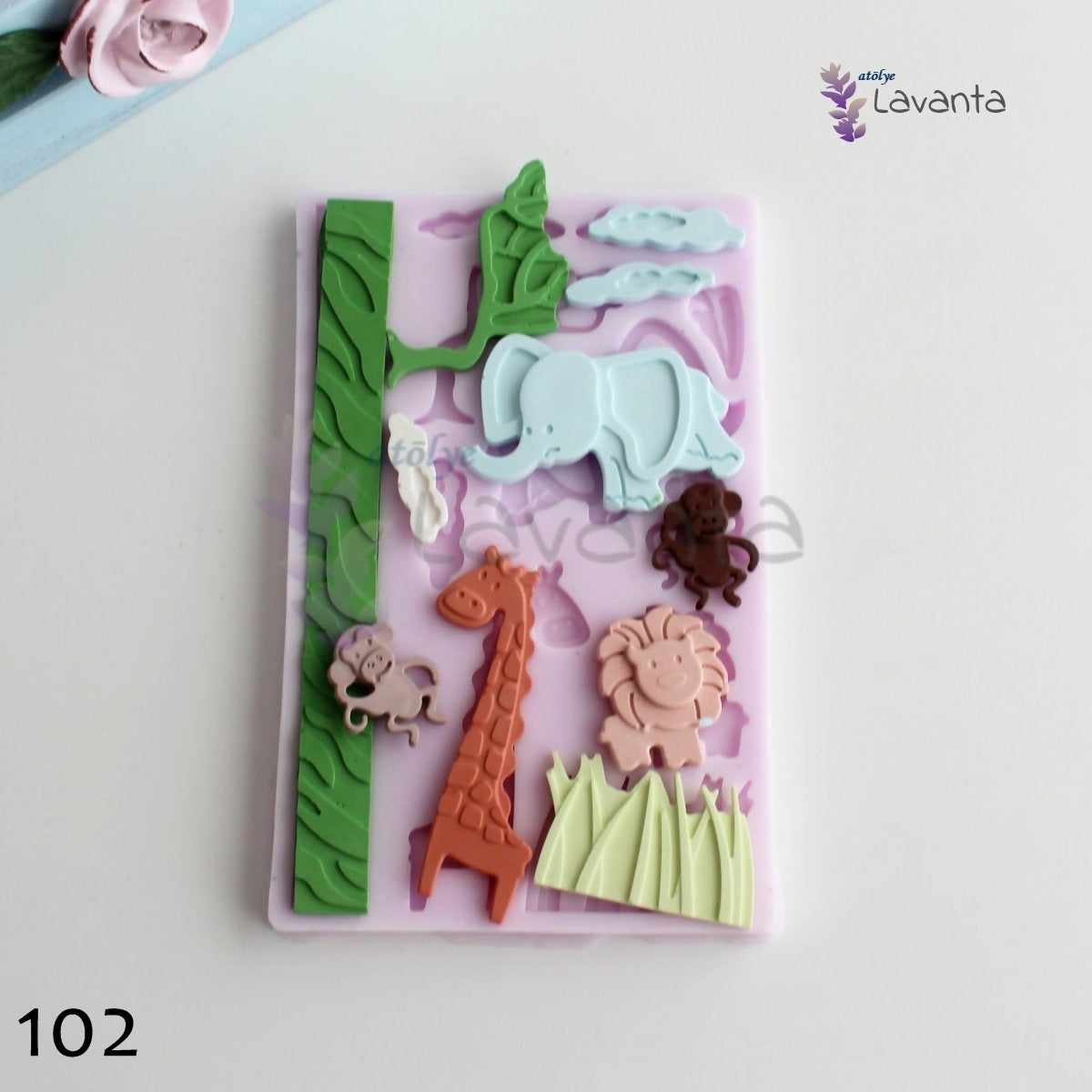 Safari Seti Silikon Kalıbı