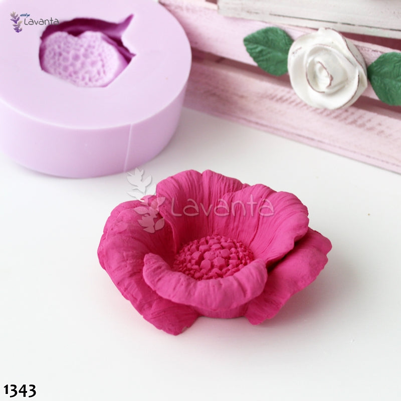 Japon Gülü Silikon Kalıbı