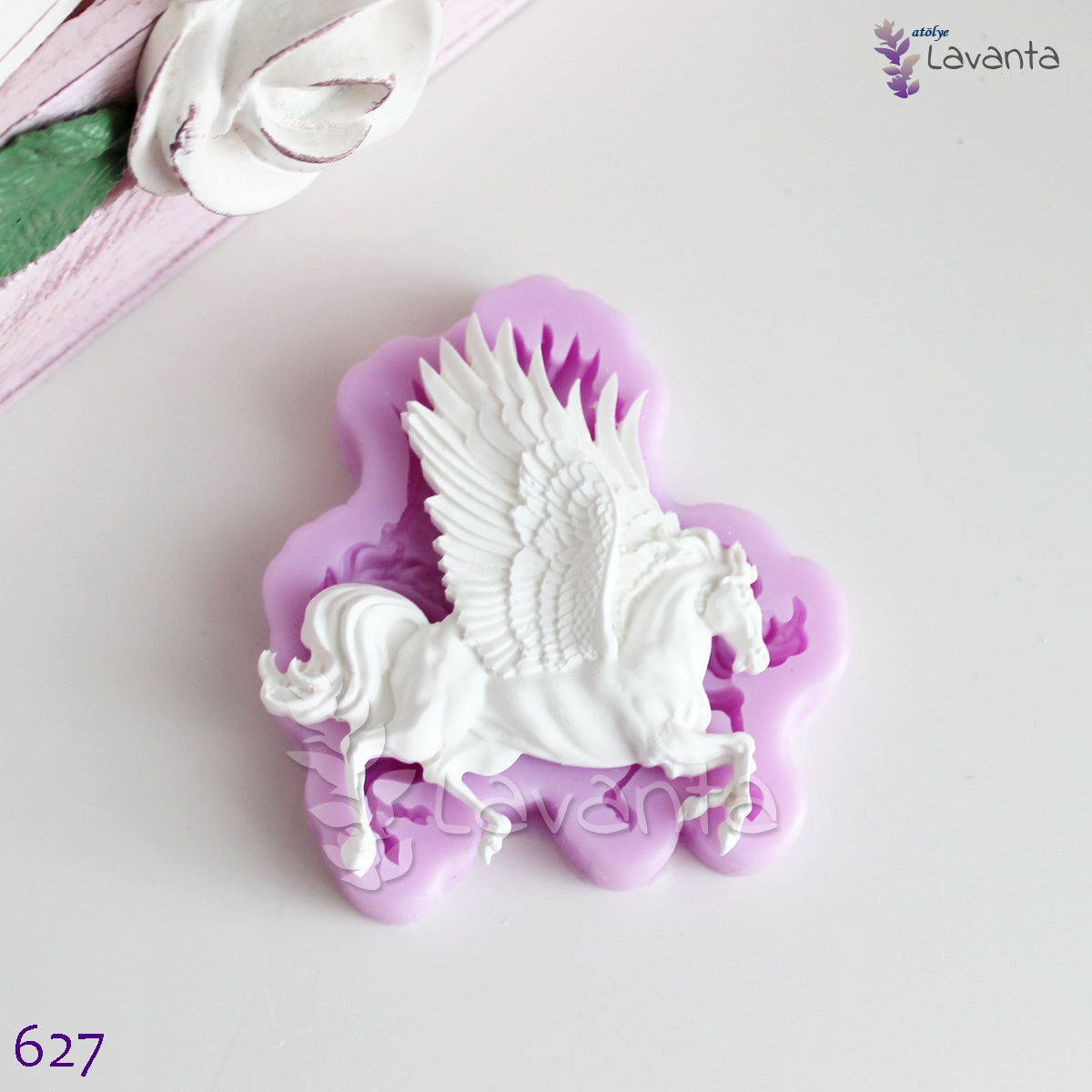 Kanatlı At Silikon Kalıbı