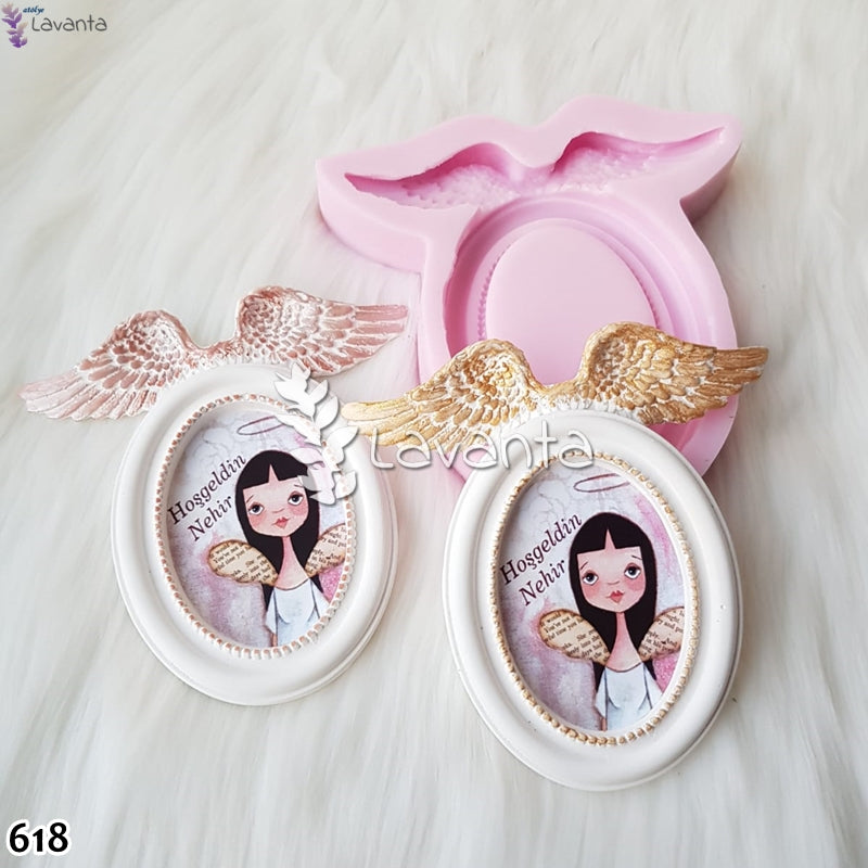 Kanatlı Çerçeve Silikon Kalıbı