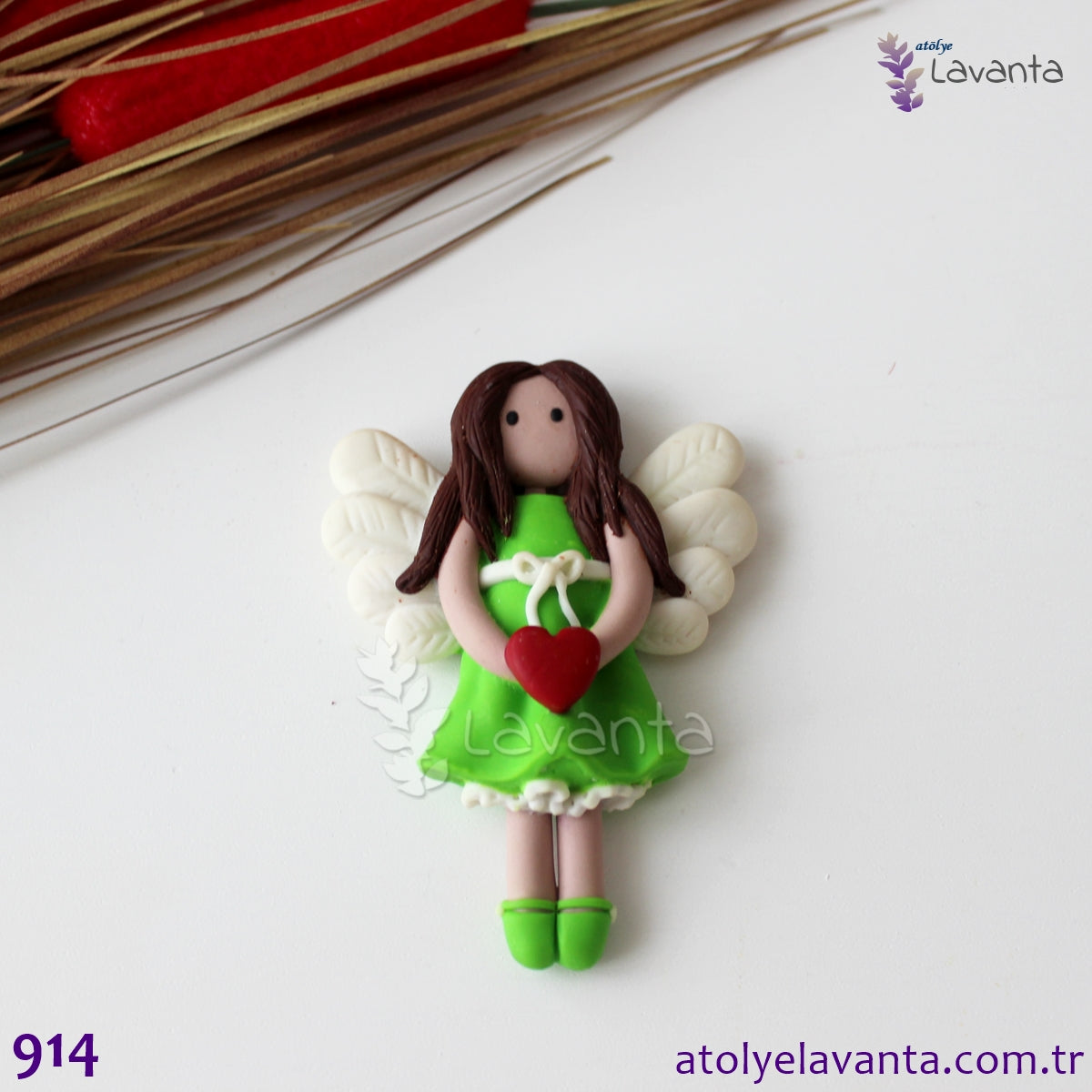 Kanatlı Şeker Kız Silikon Kalıbı