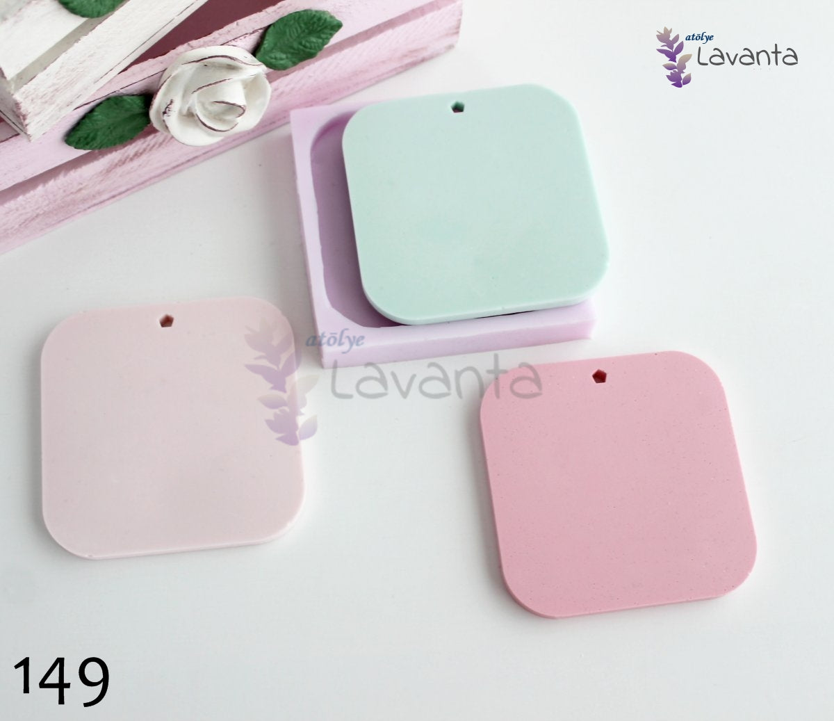 Kare Tabanlık Silikon Kalıbı