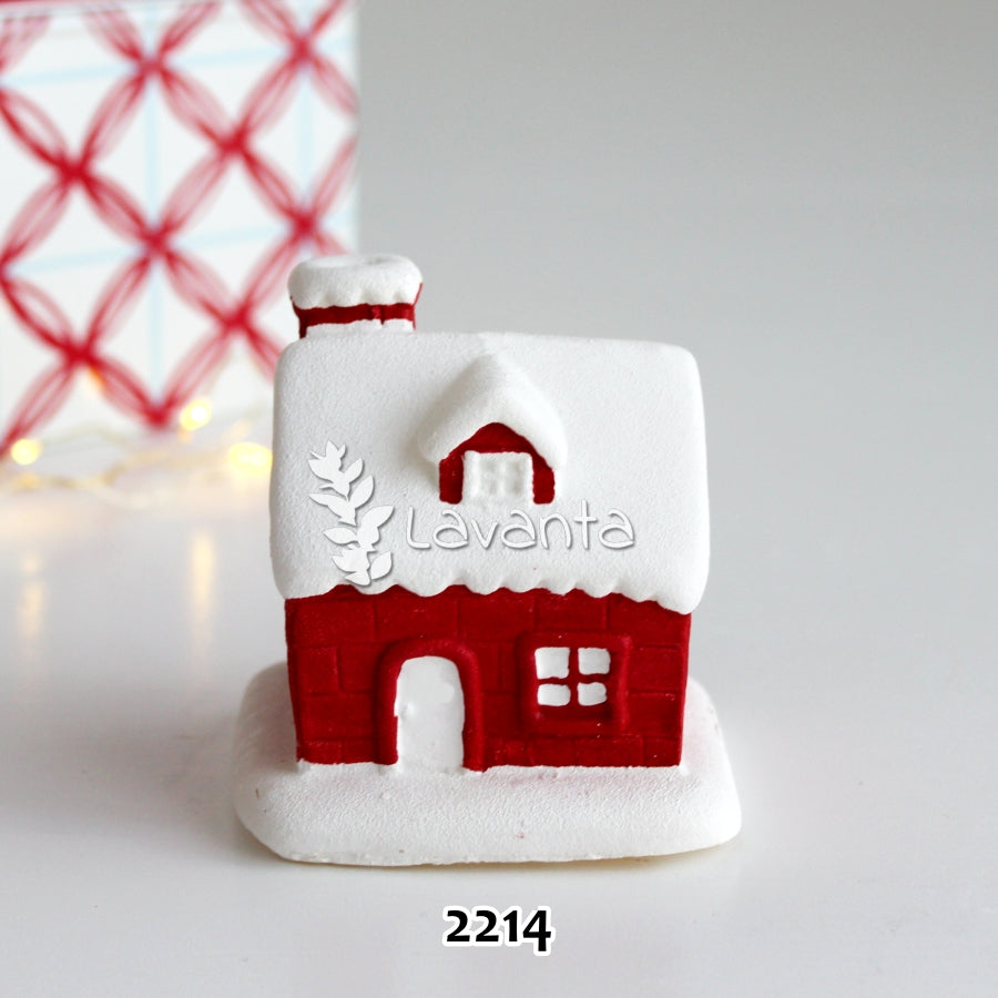 Karlı Ev Silikon Kalıbı