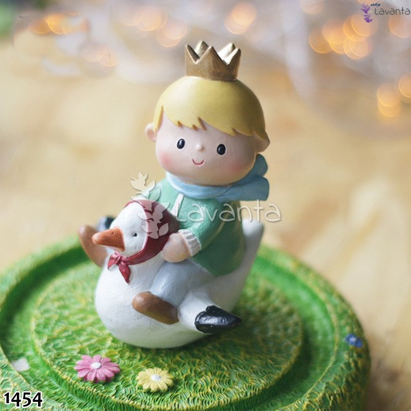 Kaz ile Uçan Küçük Prens Silikon Kalıbı