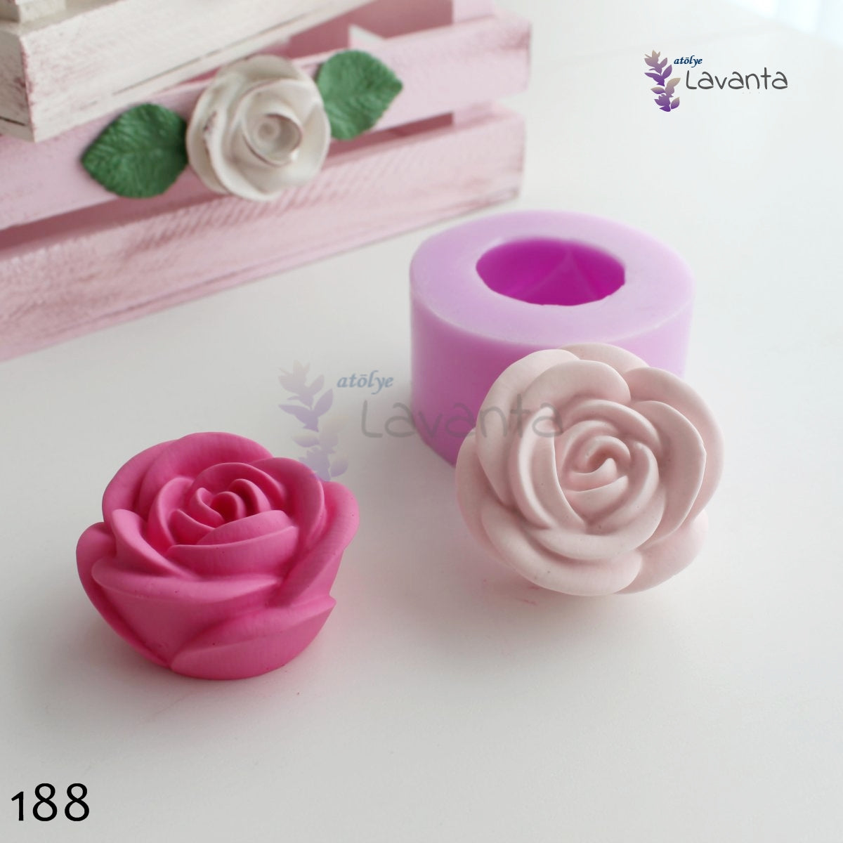 Kına Gülü Silikon Kalıbı