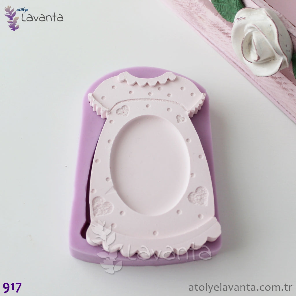 Kız Elbise Çerçeve Silikon Kalıbı