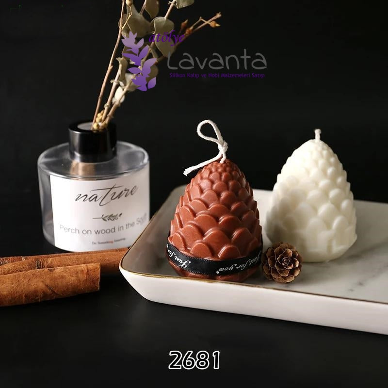 Kozalak Mum Kalıbı