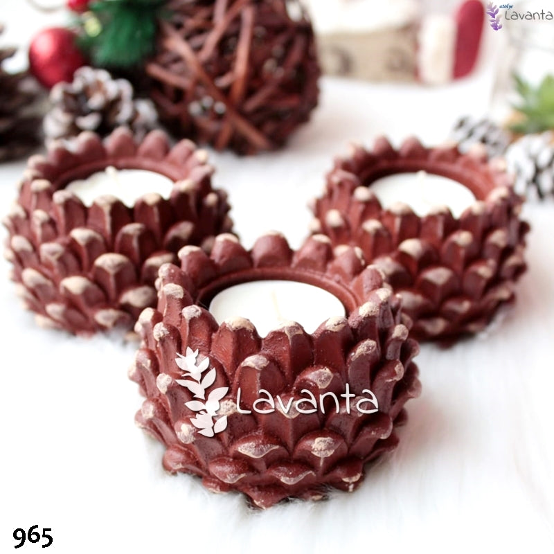 Kozalak Mumluk Silikon Kalıbı