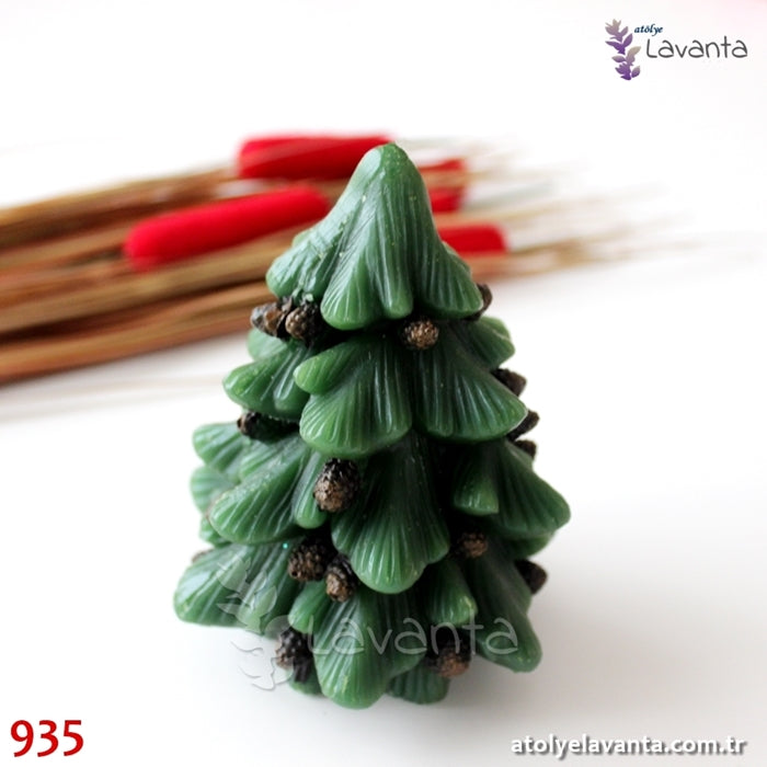 Kozalaklı Çam Ağacı Silikon Kalıbı