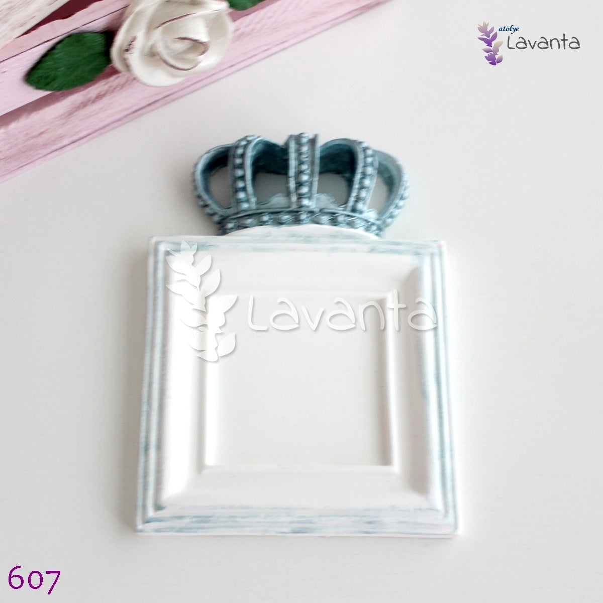 Kral Taçlı Çerçeve Silikon Kalıbı