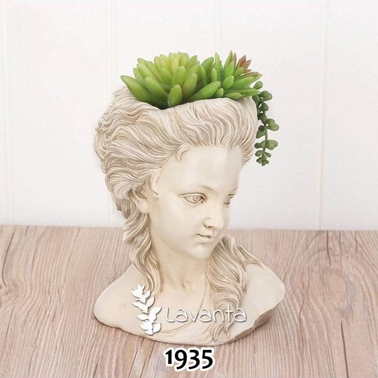 Kurdeleli Antik Saksı Silikon Kalıbı