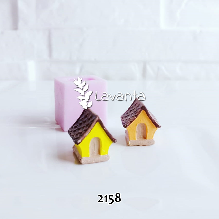 Kuş Evi Saksı Dibi Süsü Kalıbı