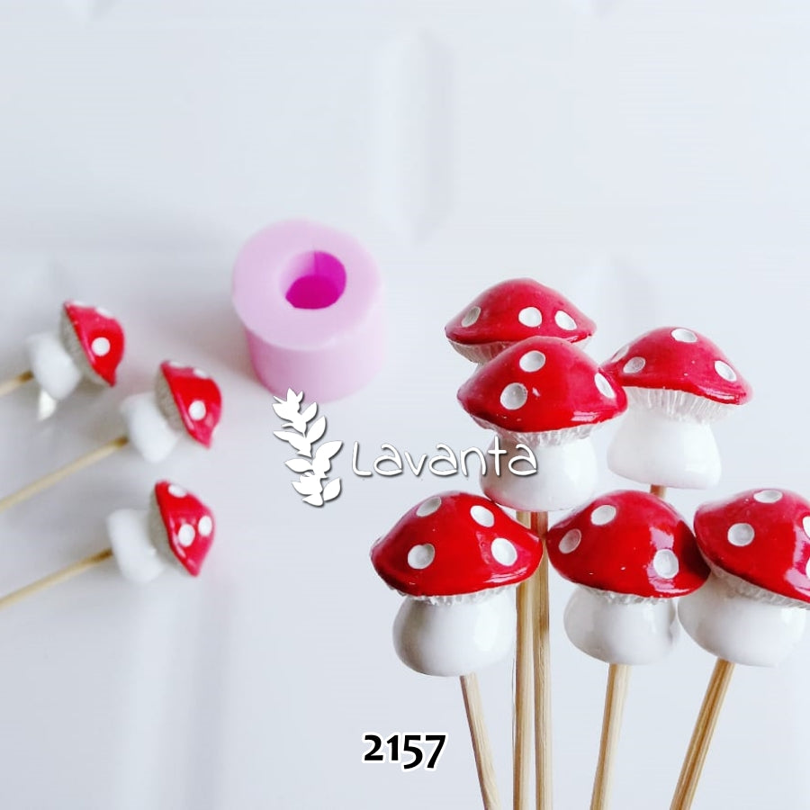 Mantar Saksı Süsü Kalıbı