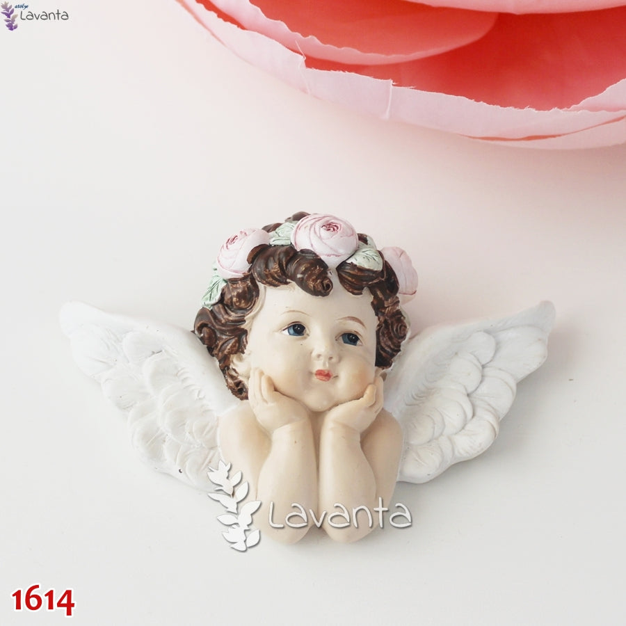 Melek Kız Pano Kokulu Taş Silikon Kalıbı