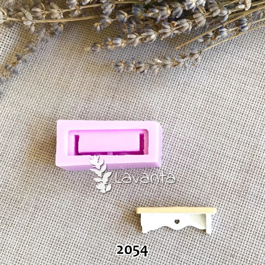 Minyatür Küçük Raf Silikon Kalıbı