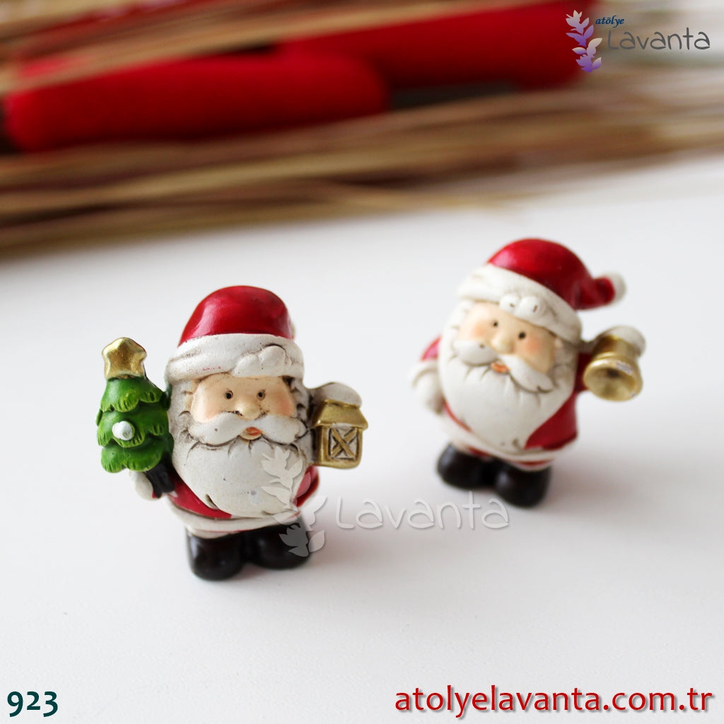 Minyatür Noel Babalar Silikon Kalıbı