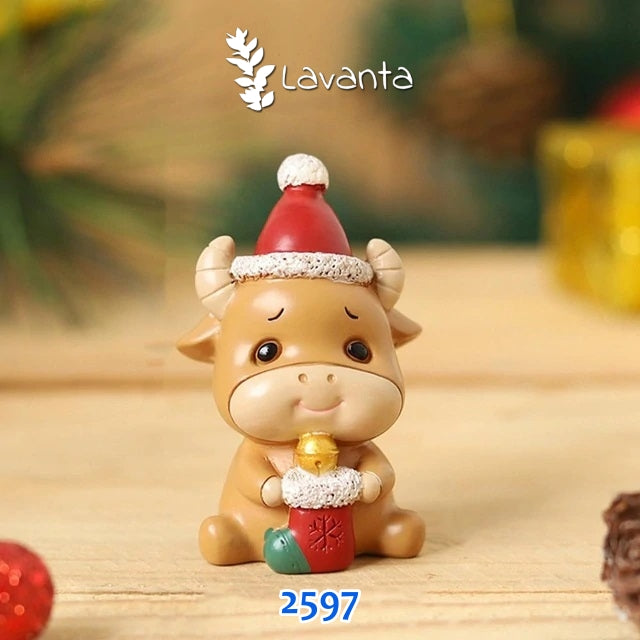 Noel İnekcik Silikon Kalıbı