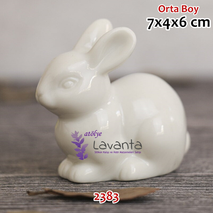 Orta Boy Tavşan Biblo Kalıbı