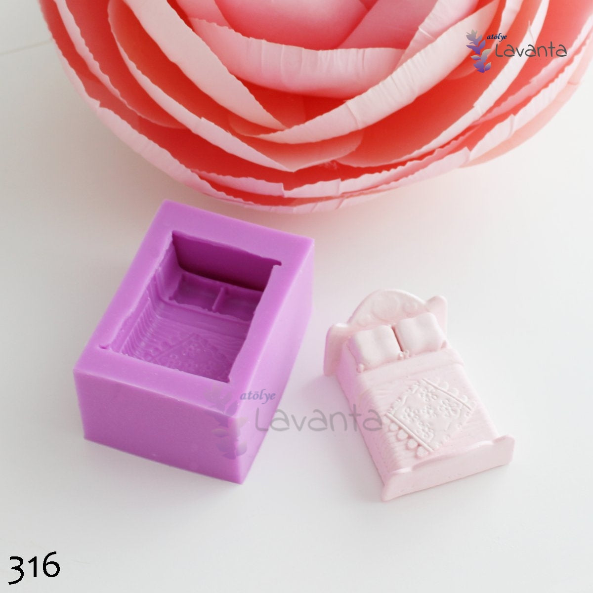 Pikeli Yatak Silikon Kalıbı