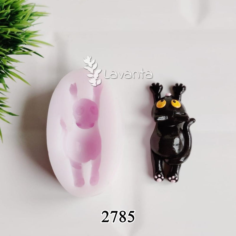 Tırmanan Kedi Silikon Kalıbı