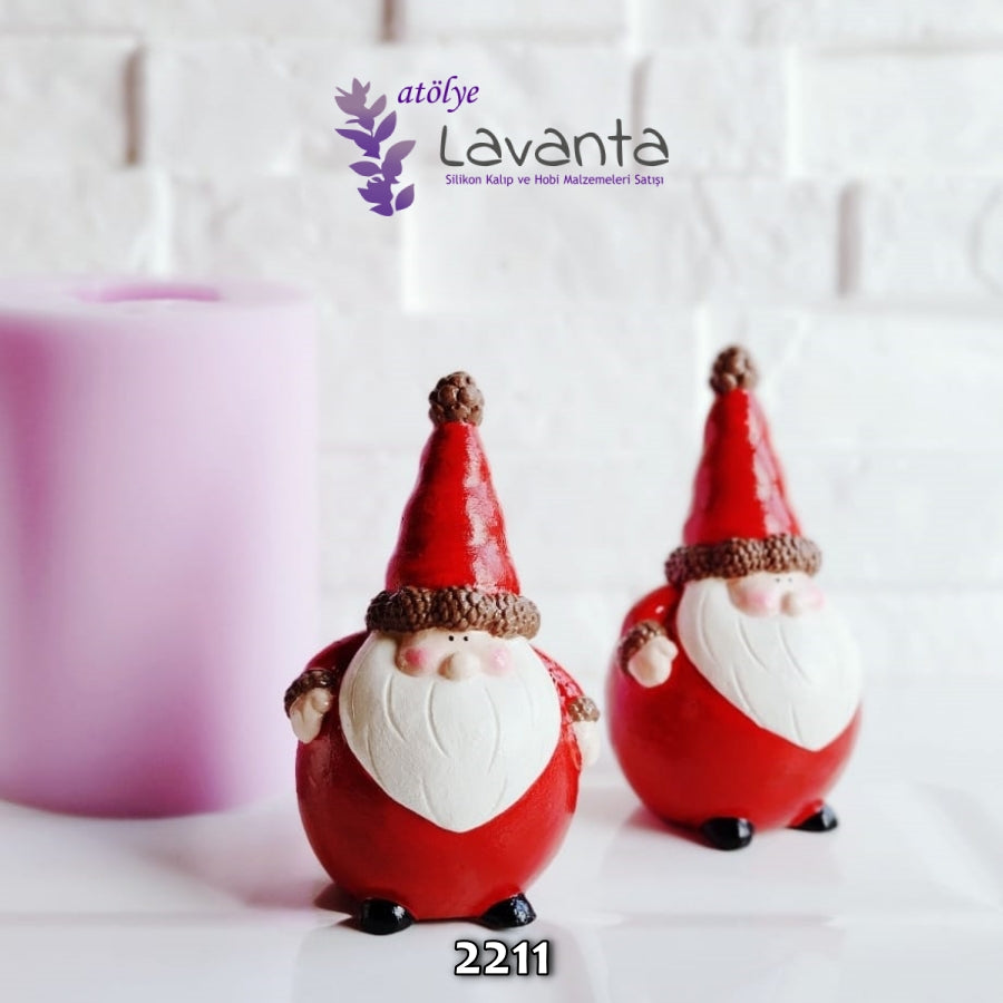 Tontiş Noel Baba Silikon Kalıbı