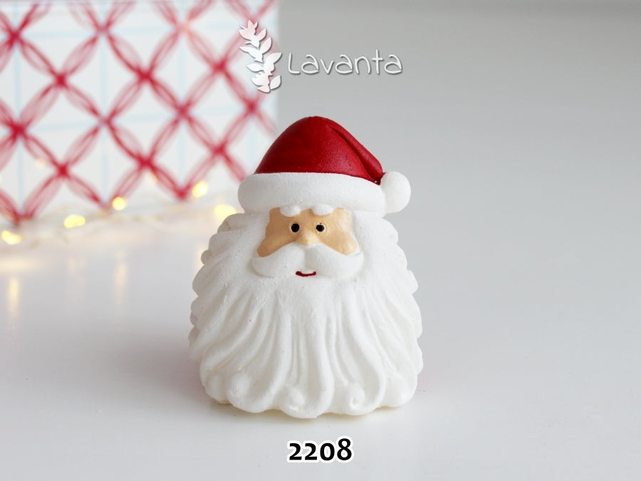 Tontiş Sakallı Noel Baba Silikon Kalıbı